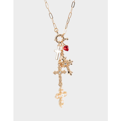 Collares Largo Multi Dijes Dorado