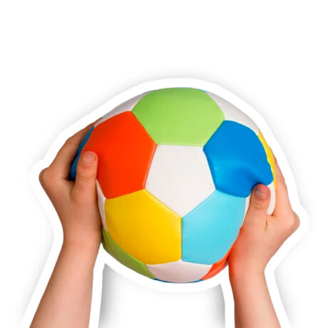 Pelota de Futbol Soft 18 cm Alldoro Multicolor