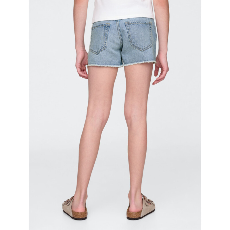 LOW STRIDE SHORT_LT BFLY LIGHT WASH