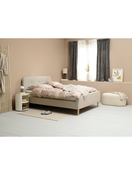 Estructura cama KONGSBERG 140x200 beige Estructura cama KONGSBERG 140x200 beige