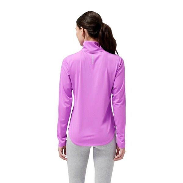Buzo New Balance Accelerate Half Zip Violeta
