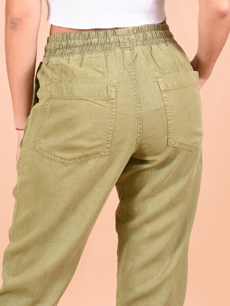 PANTALON BABUCHA GINA VERDE