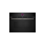 Microondas de empotrar Bosch CEG732XB1 Gourmet negro