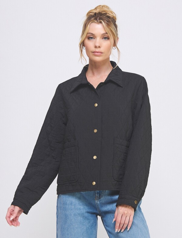Chaqueta Capitoneada NEGRO