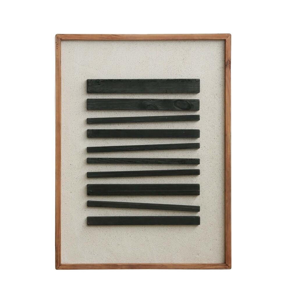 CUADRO MADERA MARRON FE8705