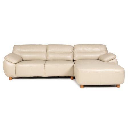 Rinconera Romano - Cuero Básico - Chaise Derecho 519 (Beige)