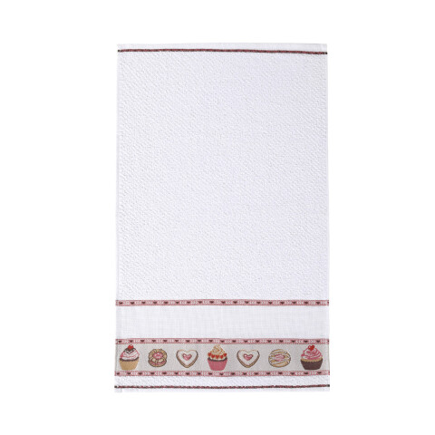 Repasador Jacquard para Bordar Dohler 45 cm x 70 cm 5391784 DULCES BCO