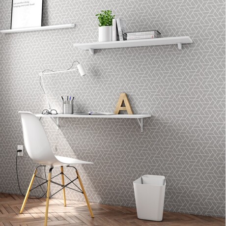 Estante Concept Mdf 1.5X20X60Cm Con Soporte Y Accesorios Ub BLANCO