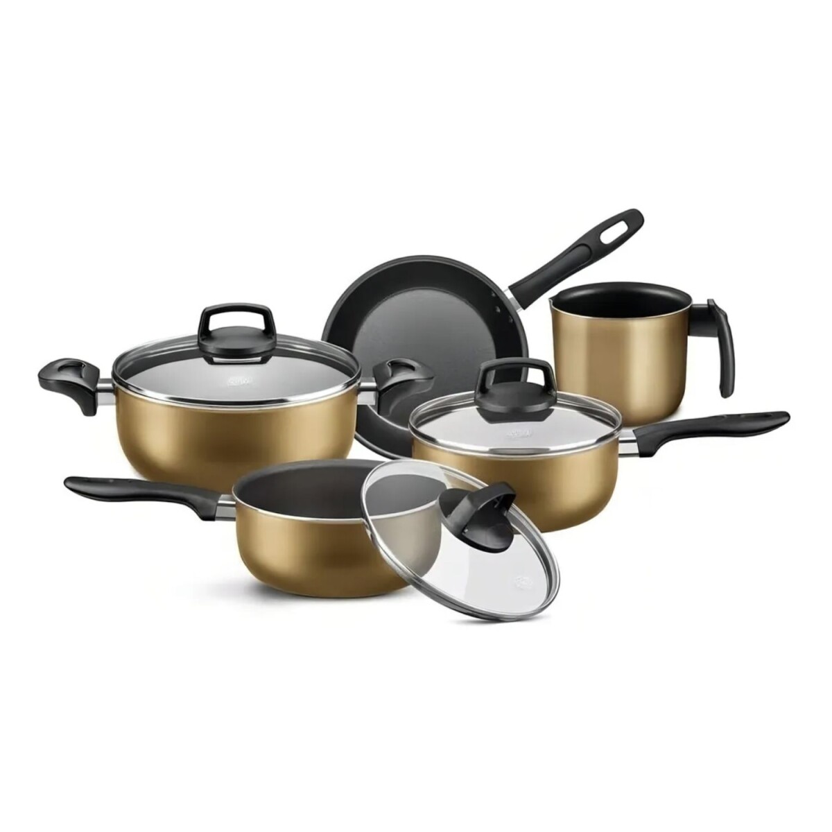 Bateria de Cocina MTA Gold Supra 5 piezas 
