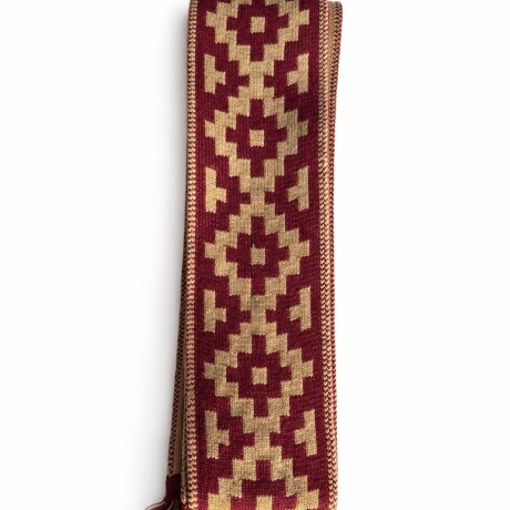 Faja Guarda Pampa Reversibles Bordo con beige