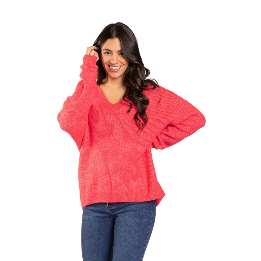 CHERRY SWEATER RED