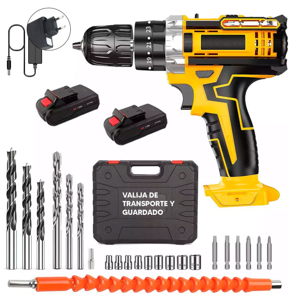 Amoladora Portátil Inalámbrica + Taladro Inalámbrico PK AMOLADORA PORTATIL + TALADRO INALAMBR