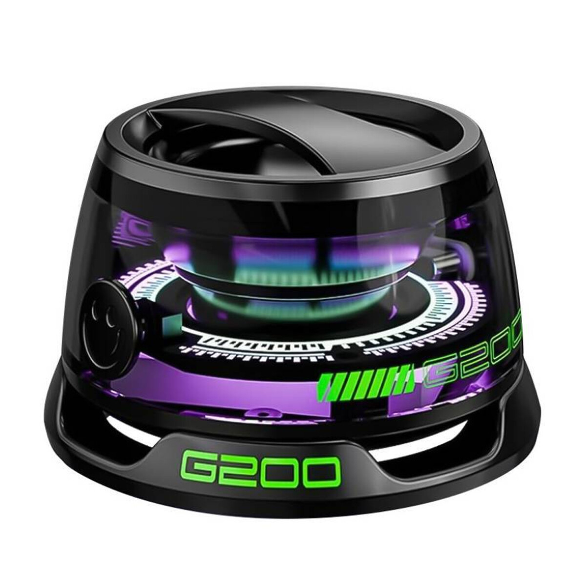 Parlante Bluetooth Inalambrico Magnetico Com Luz Led - PARLANTE MAGNETICO CON LUZ LED G200 