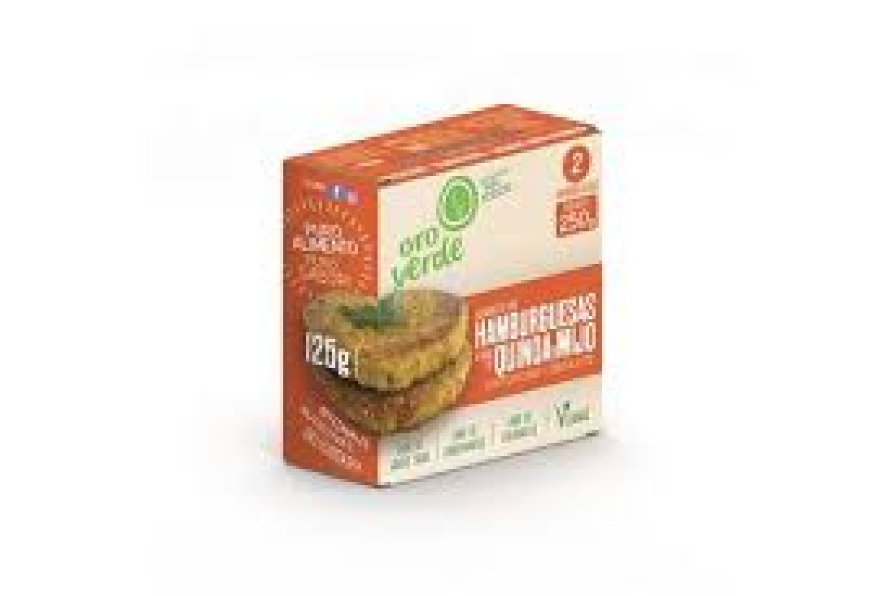 Hamburguesas de quinoa y mijo 2 uds 