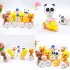 Juguete Interactivo Animales Moto A Fricción Infantil Niños Variante Modelo Panda Lila