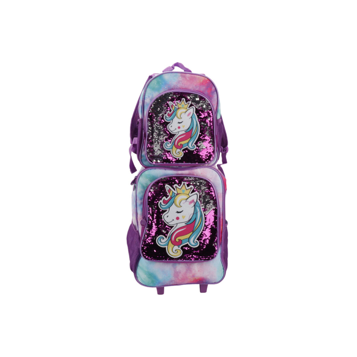 Mochila carrito unicornio x2 unidades 