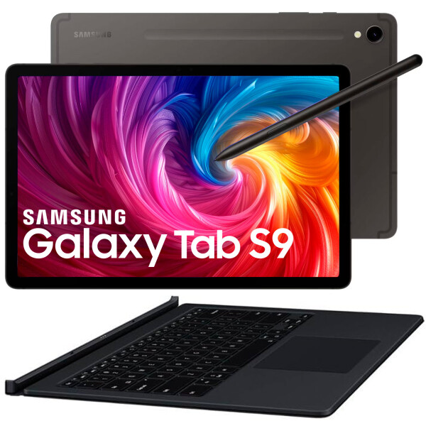 Tablet Samsung Tab S9 11” + Teclado/estuche GRIS