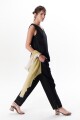 PANTALON LINO STRECH NEGRO