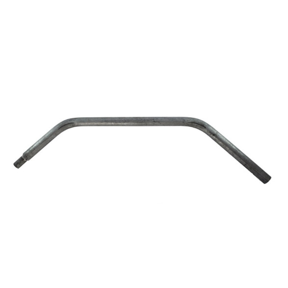 Brazo galvanizado de 1" con adaptador p/ 3/4" x 1m B40507