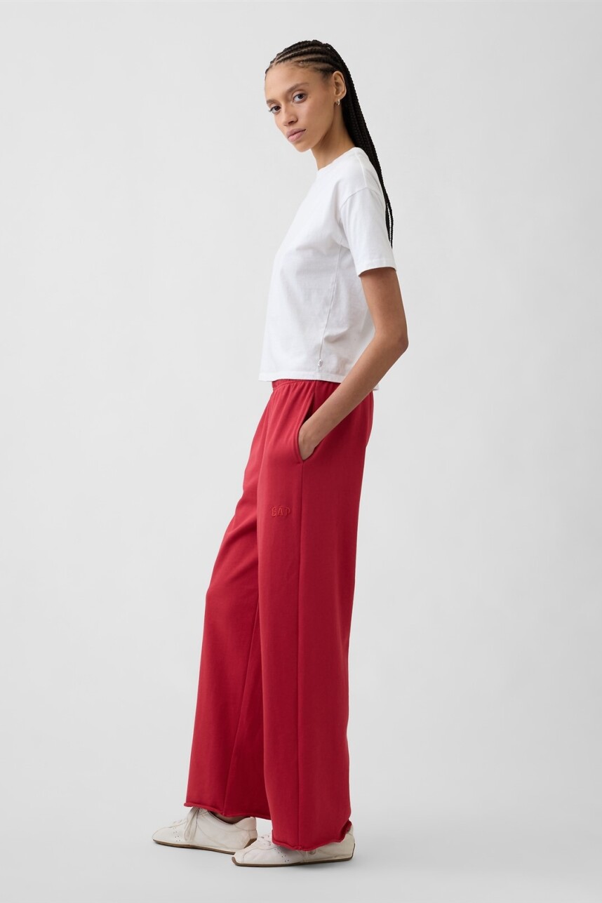 Pantalón Deportivo Sin Felpa Mujer Chakra Red