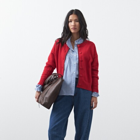 CARDIGAN TELMA Rojo