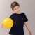 Remera Infantil. Negro