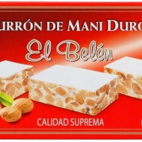 TURRON ESPAÑOL EL BELEN 150G DURO MANI TURRON ESPAÑOL EL BELEN 150G DURO MANI