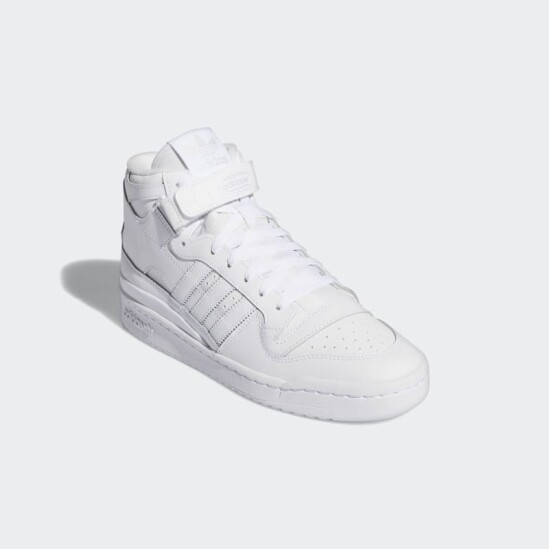 Championes Adidas Forum Mid Blanco