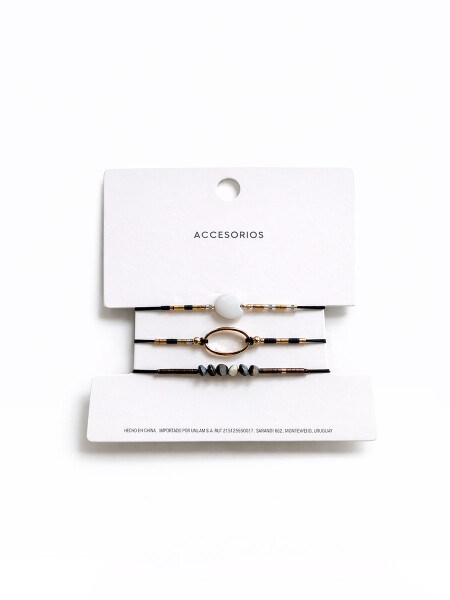 PULSERA PACK X3 VARIANTE 3