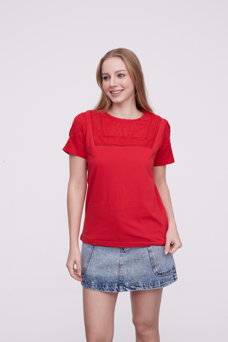 Remera Arboletes - Rojo 