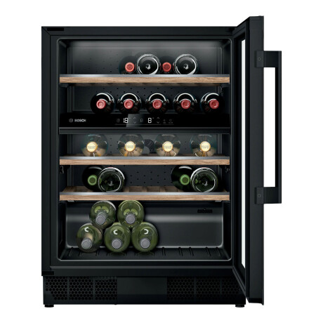 KUW21AHG0 44-BOTELLAS NEGRO ENFRIADORA DE VINO BOSCH