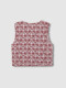 Chaleco Acolchado Reversible Berenjena