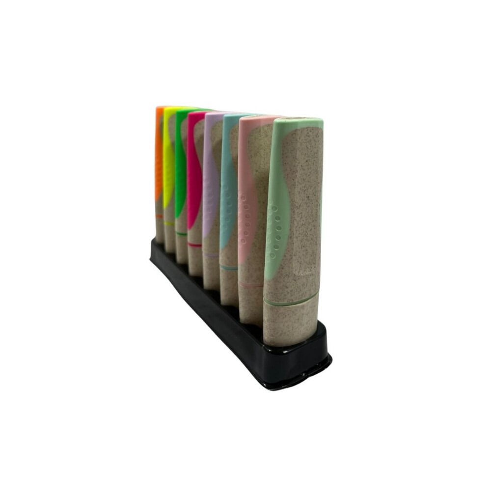 Resaltadores Eco de Trigo Teoría x8 RESALTADORES ECO DE TRIGO DESKSET X8 TEORIA