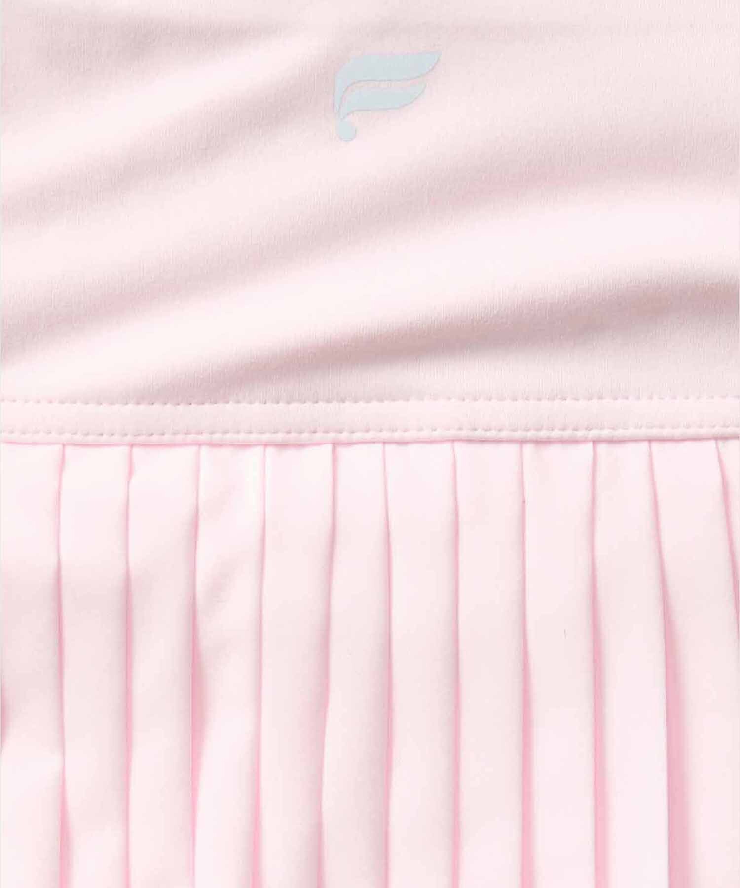 Falda Con Malla Hot Shot Pleated Skirt Classic Mini Mujer Soft Pink