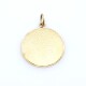 Medalla en oro 18k amarillo. Díametro 20mm Medalla en oro 18k amarillo. Díametro 20mm
