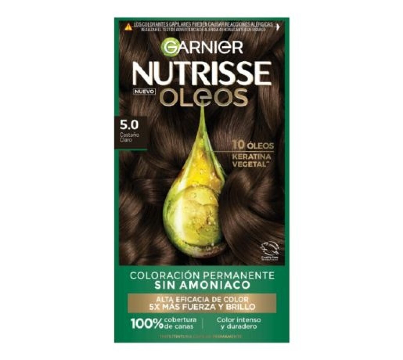 Nutrisse Oleos Castano Claro 5.0 