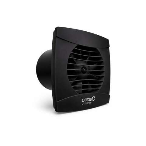 Extractor de baño UC-12 std Black (120mm) Extractor De Baño Uc-12 Std Black (120mm)