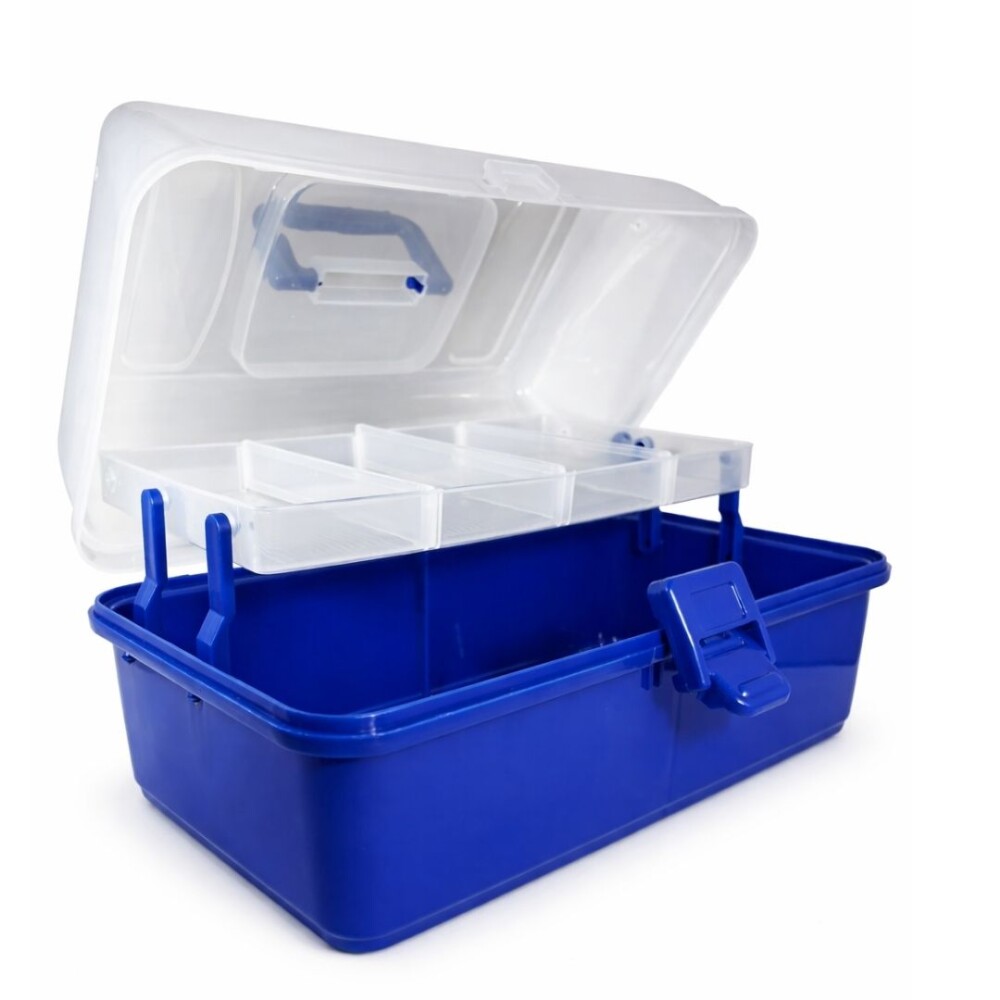 Caja de Pesca Interfish HS305-1 con Bandeja Organizadora CAJA DE PESCA 1 BANDEJA INTERFISH HS305-1