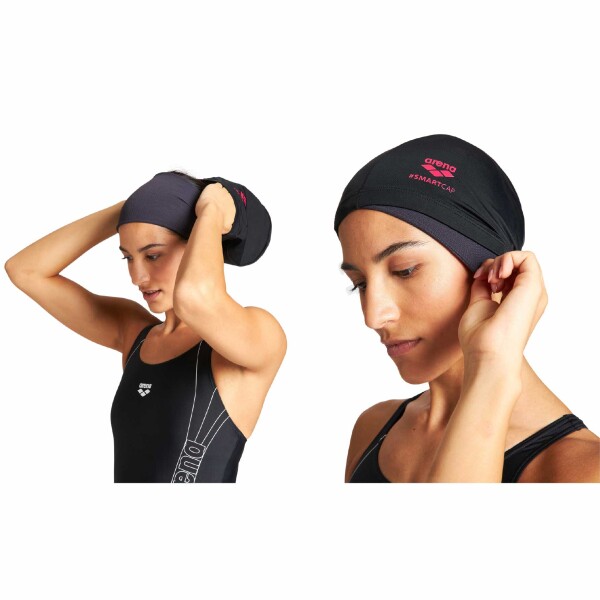 Gorra De Natación Adulto Unisex Arena Smartcap Negro