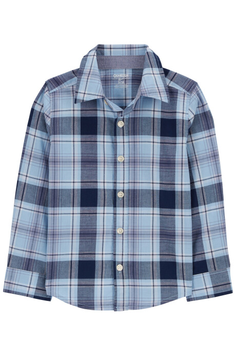 Camisa de algodón, diseño a cuadros. Talles 2-5T Camisa de algodón, diseño a cuadros. Talles 2-5T