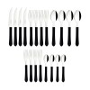 JUEGO CUBIERTOS NEGRO POTE 20PCS TRAMONTINA Juego Cubiertos Negro Pote 20pcs Tramontina