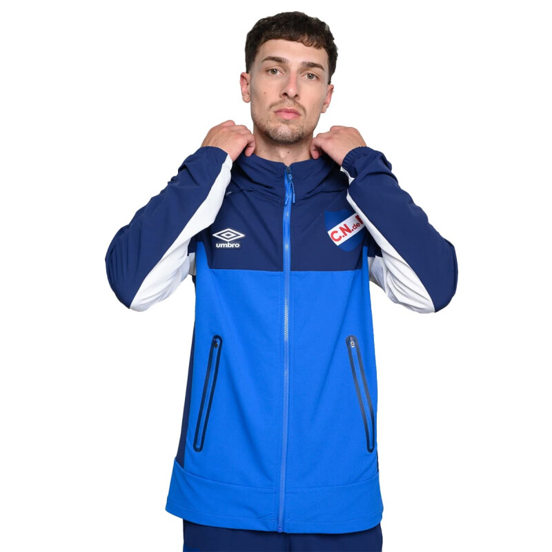 CAMPERA UMBRO UTILITY CNF de Hombre - NU143017 Azul Francia-blanco