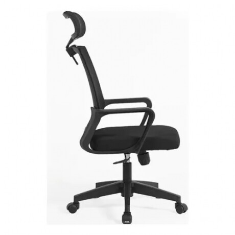 SILLA DE ESCRITORIO CON SOPORTE LUMBAR Y APOYA CABEZA Silla De Escritorio Con Soporte Lumbar Y Apoya Cabeza Negro