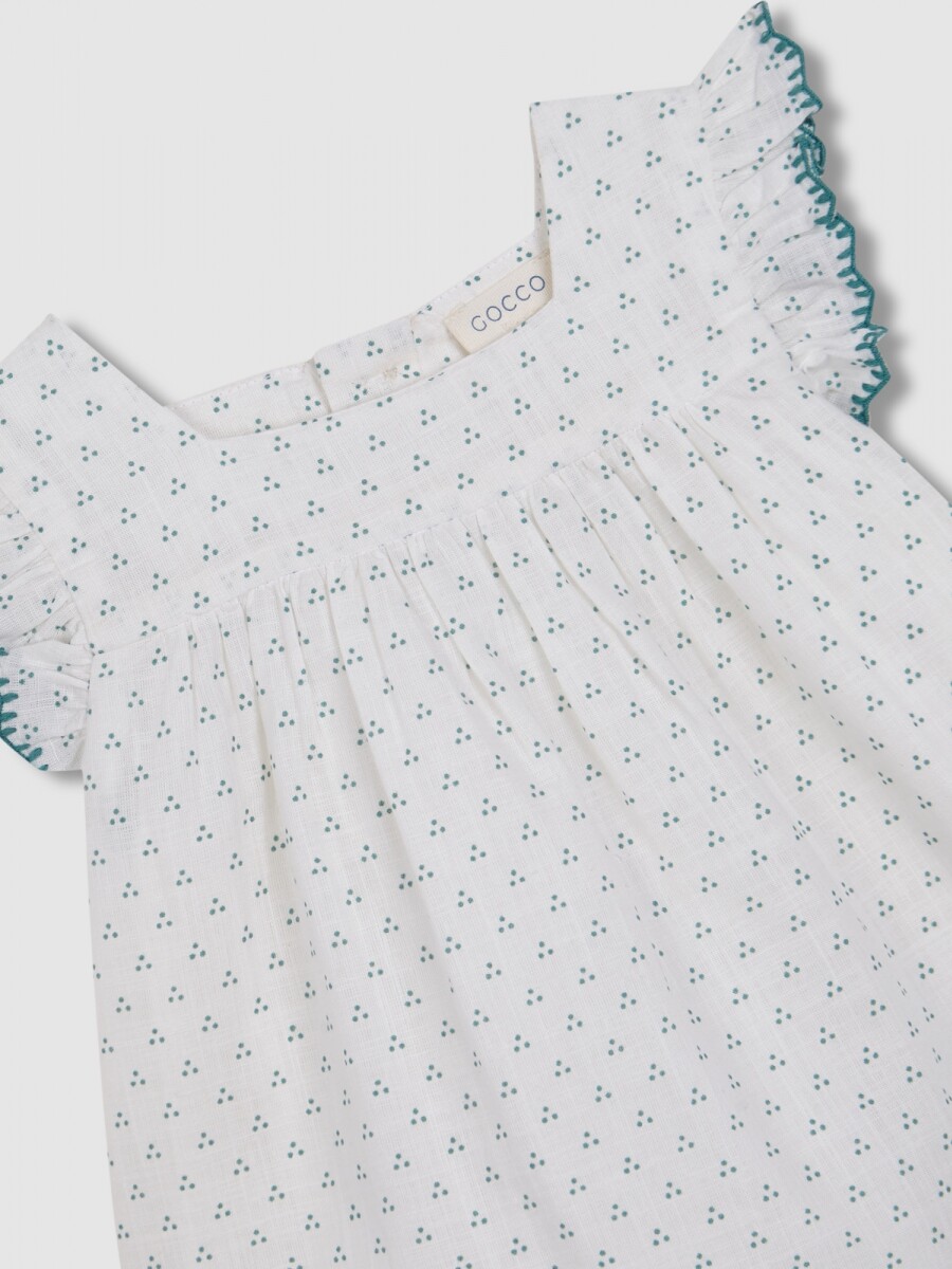 Conjunto Con Capota Blanco