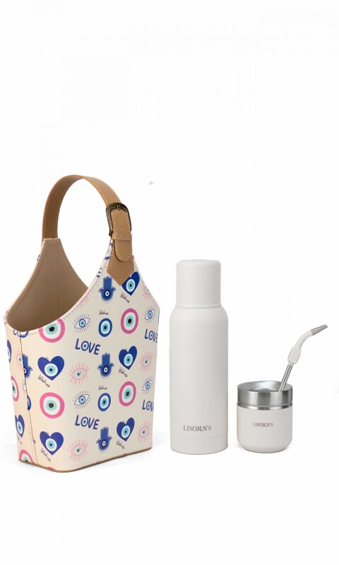 KIT MATERO VELVET BLANCO *EDICION LIMITADA WISHES*