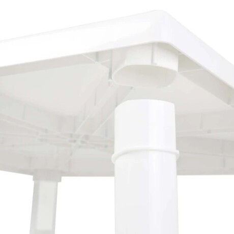 MESA CUADRADA DESMONTABLE BLANCA 82X82X71CM 1212315151401 001