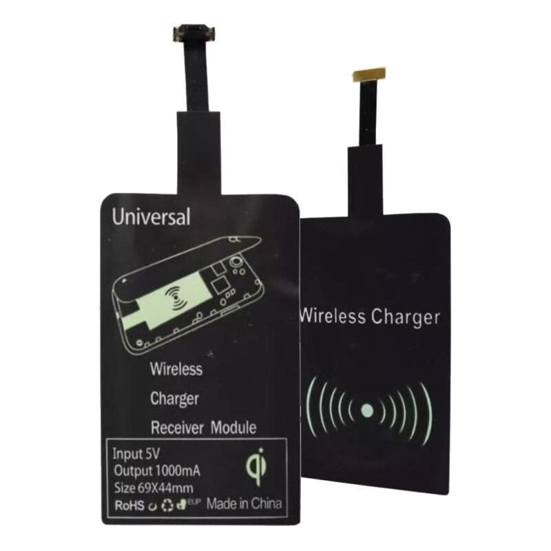 Adaptador Qi Micro USB para Cargador Inalámbrico Adaptador Qi Micro USB para Cargador Inalámbrico