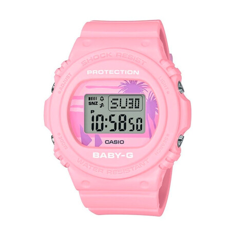 Reloj Casio Baby-G Deportivo Resina Rosado 0