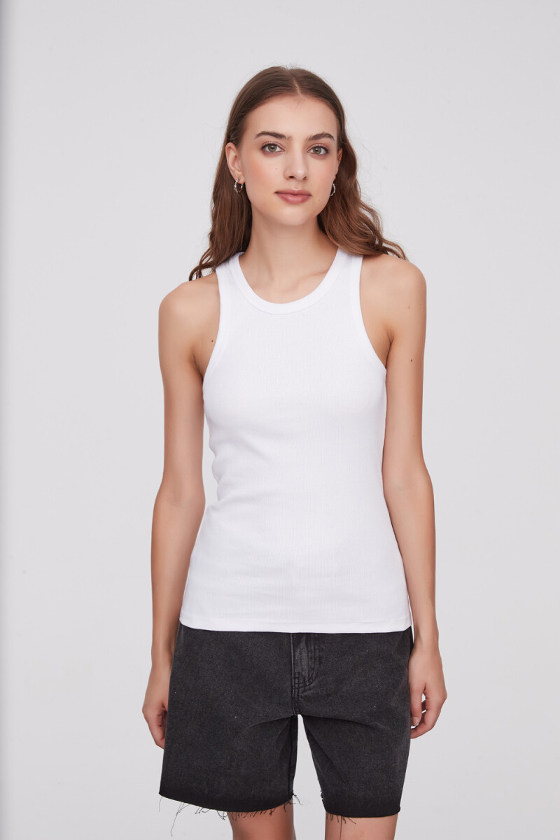 Musculosa Carss - Blanco 