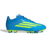 Championes Fútbol Niño Adidas F50 Club FG Azul-Amarillo